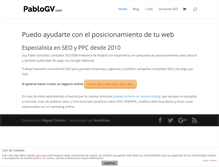Tablet Screenshot of pablogv.com